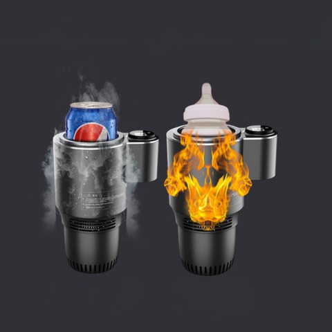 Inteligentní 2-v-1 držák na hrnek – Organizace a pohodlí v autě