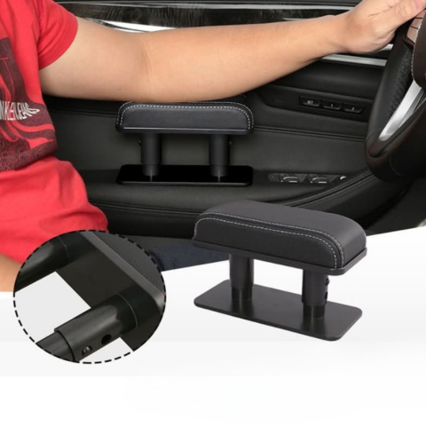 Apoyabrazos de coche antideslizante y cómodo