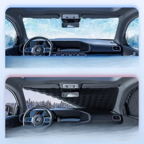 Ochrona Szyby Samochodowej – Anty-Śnieg Zimą, Anty-Ciepło Latem