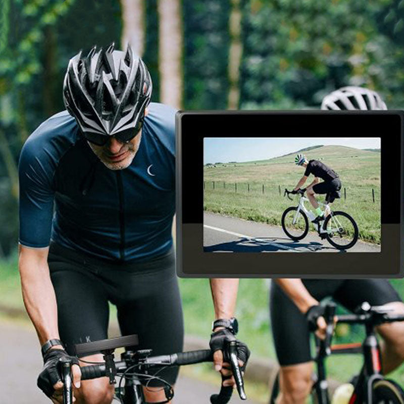 Lusterko cyfrowe do roweru — zwiększone bezpieczeństwo w ruchu drogowym