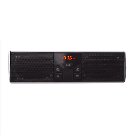 Cassa Audio Moto Con Support Per Manubrio — Ideale Per I Vostri Spostamenti In Musica