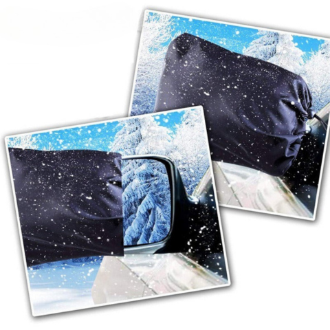 Couverture Magnétique Pare-Brise — Protection Contre Givre Et Neige