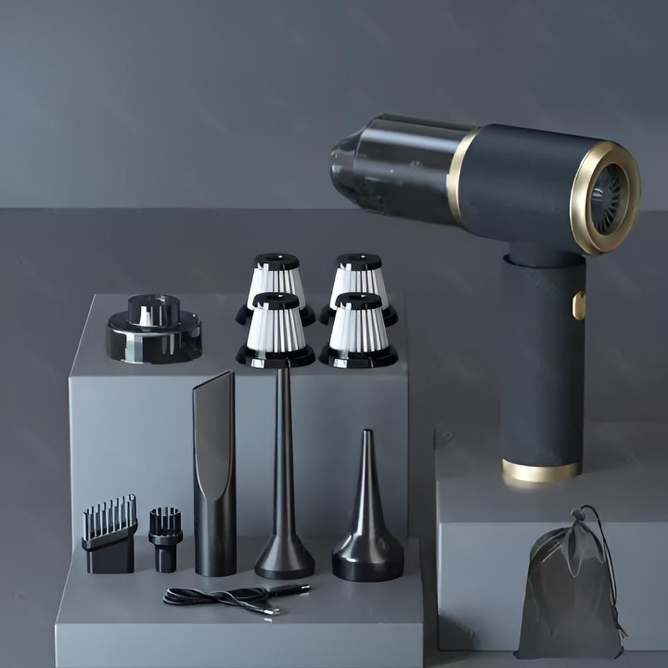 Mini viacúčelový vysávač — Rýchle a efektívne čistenie