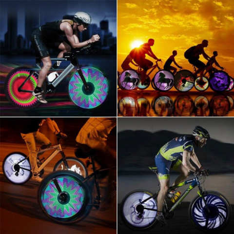 LED Bike Light – Moving Light Patterns