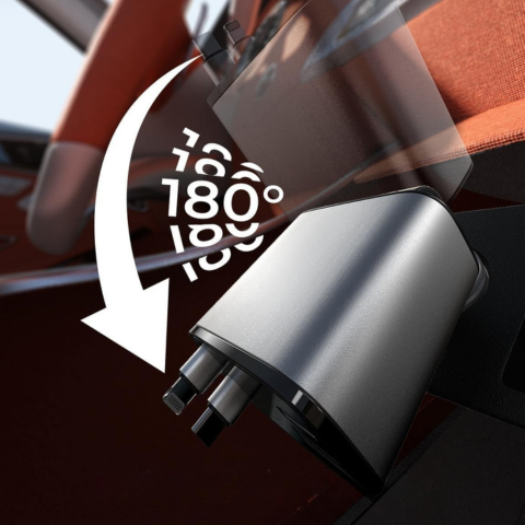 Caricatore per Auto Retrattile – Formato Compatto Ultra Pratico