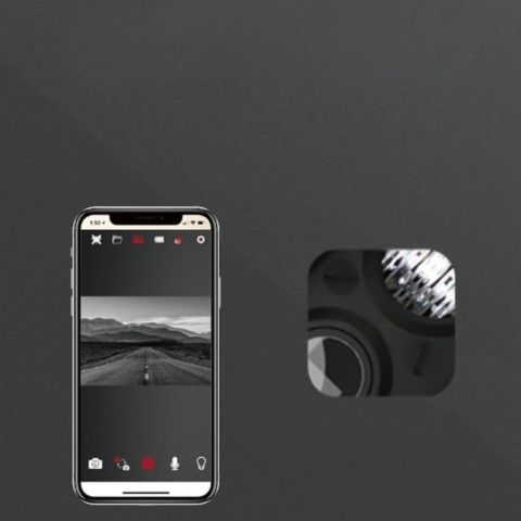 Lampe Avant Intelligente – Caméra Intégrée Et Contrôle Mobile