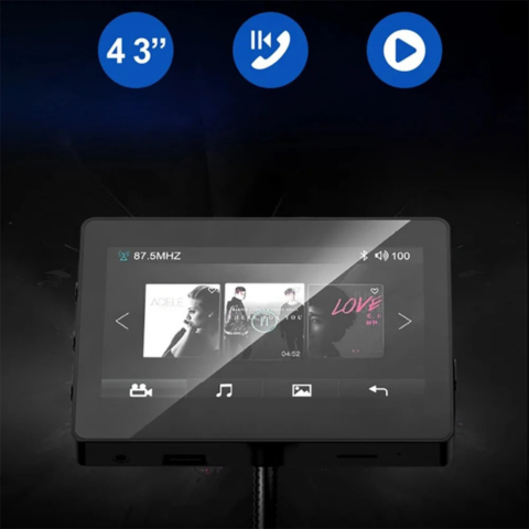 MP5-spiller for bil — Kompakt og allsidig