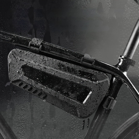 Steife wasserdichte Lenkertasche — Praktische Aufbewahrung für das Fahrrad