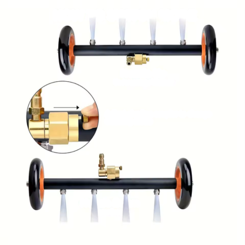 Bilschassirengörare — Kompatibel med högtryckstvätt