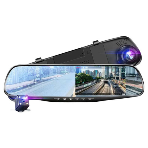 Caméra Rétroviseur HD – Sécurité Totale En Route