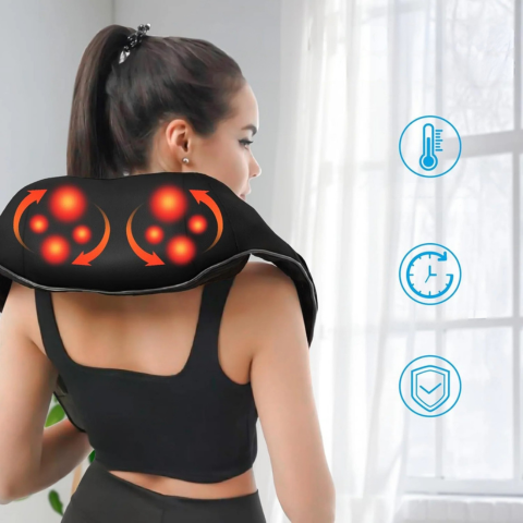 Zahriaty masážny prístroj — Uvoľnenie pre krk, chrbát a ramená