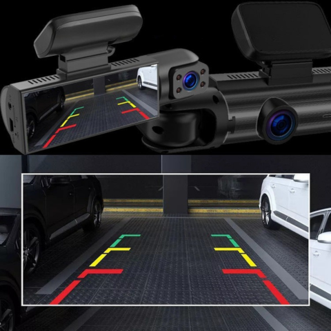 車載カメラ — 最適な安全のためのダブル前方カメラ
