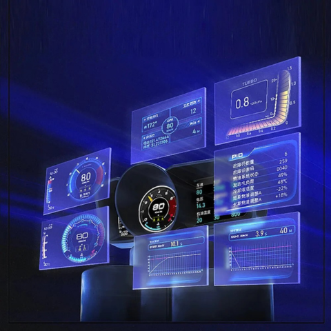 OBD2接続ゲージ - 車両の高度な監視