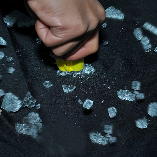 Kompaktný bezpečnostný nástroj — rozbíjač skla a rezák pásu