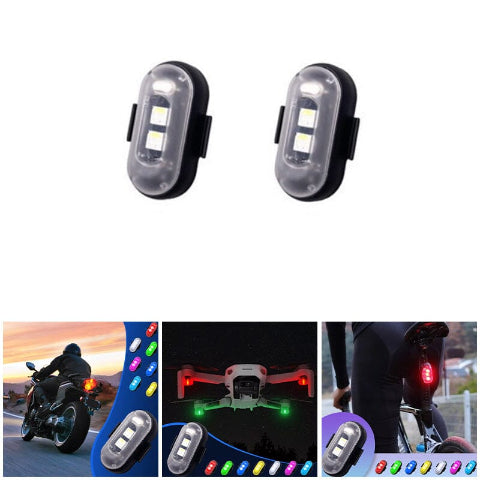 LED Anti-Kollisionslicht – Radfahren und Motorradfahren