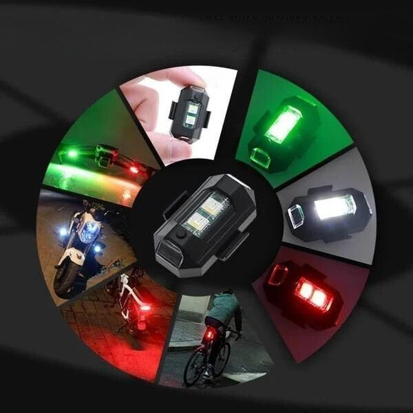LED světla proti kolizi pro motocykly – bezpečnost a styl