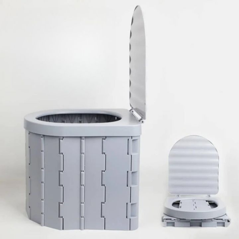 Toilette Pieghevole Da Viaggio — Compatta E Facile Da Trasportare 
