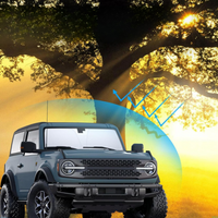 Tendalino Pieghevole per Parabrezza — Compatibile con 2 e 4 Porte 