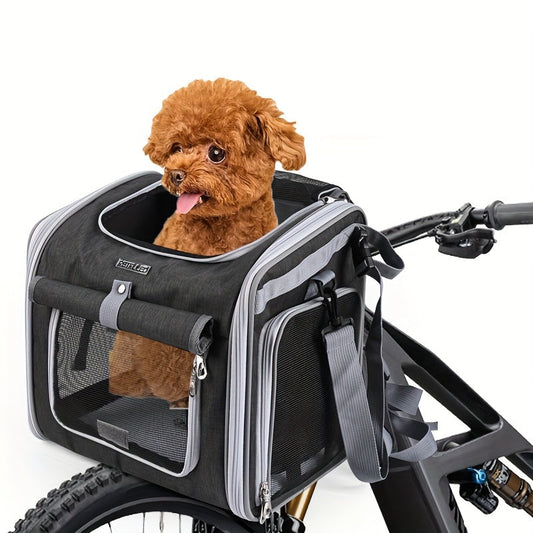 Cestino per Bicicletta per Animali — Ideale per Piccoli Cani e Gatti 