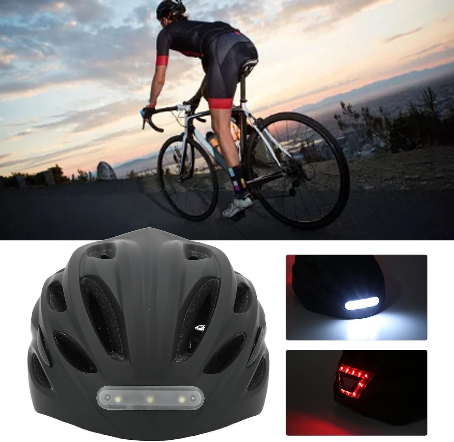 Fietshelm LED Veiligheid — Maximale Zichtbaarheid En Bescherming 