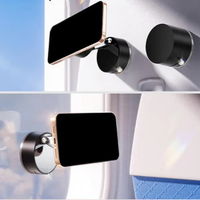 Support Téléphone Voiture – Fixation Magnétique Rotative Et Sécurisée