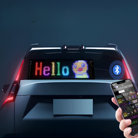 LED-näyttö autoa varten – Mukautetut viestit ja emotikonit 