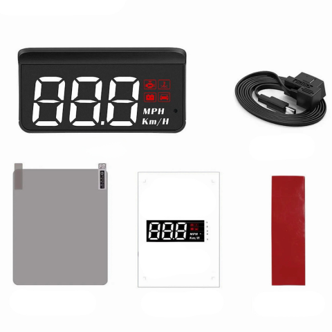 Digitaler Tachometer für Autos — Modernes digitales Display 