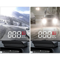 Digitaler Tachometer für Autos — Modernes digitales Display 