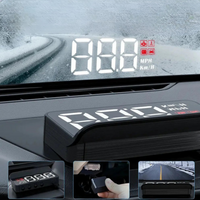 Digitaler Tachometer für Autos — Modernes digitales Display 