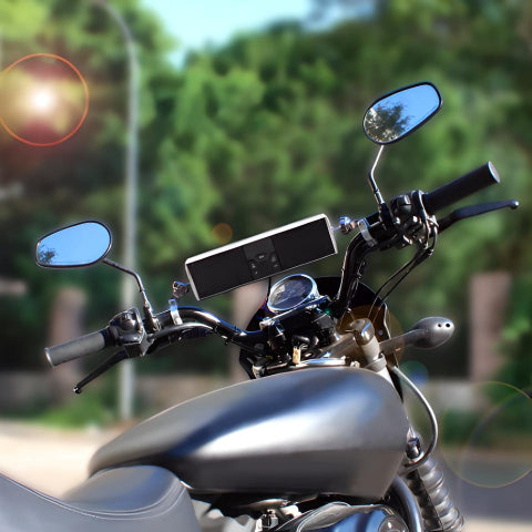 Difuzor Moto Inteligent – Montare pe Ghidon și Sunet Puternic 