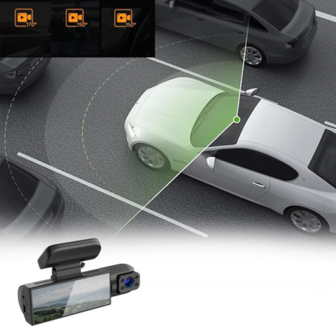 Dashcam HD Intelligent – Säker Parkering Och Skyddad Körning 