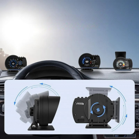 لوحة القيادة الرقمية - تركيب سهل عبر OBD2 