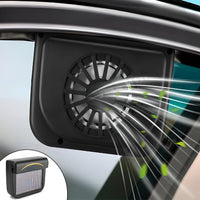車用ソーラーファン – 即座の涼しさ 