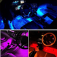 Interior LED Strips For Car – Remote Control And Easy Installation 