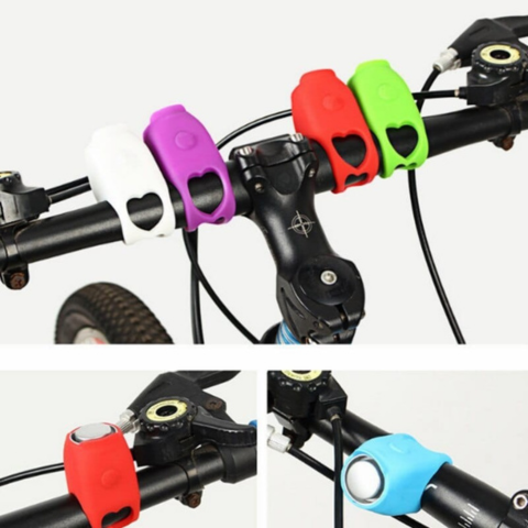 Mini Klaxon Para Bicicleta – Sonidos Múltiples y Diseño Impermeable 