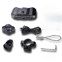 Multifunkciós kerékpár hátsó lámpa - Fordulj jelző, fék és riasztás