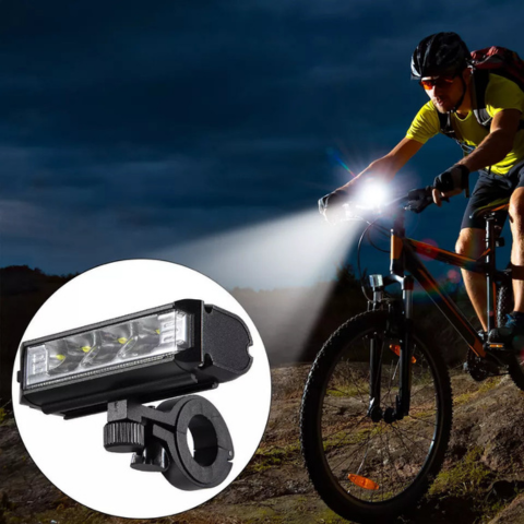 Lampe De Vélo Rechargeable – Étanche Et Ultra Lumineuse