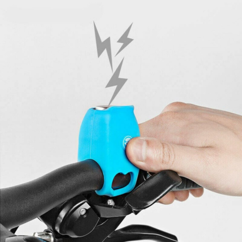 Mini Klaxon Para Bicicleta – Sonidos Múltiples y Diseño Impermeable 