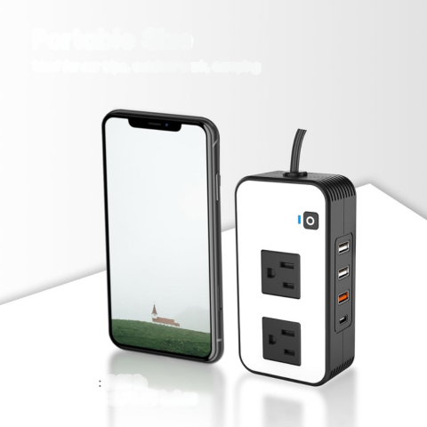ממיר זרם לרכב – שקעי חשמל ופורט USB מהירים 
