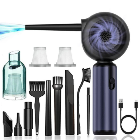Souffleur Et Aspirateur Multifonction — Nettoyage Complet Sans Effort