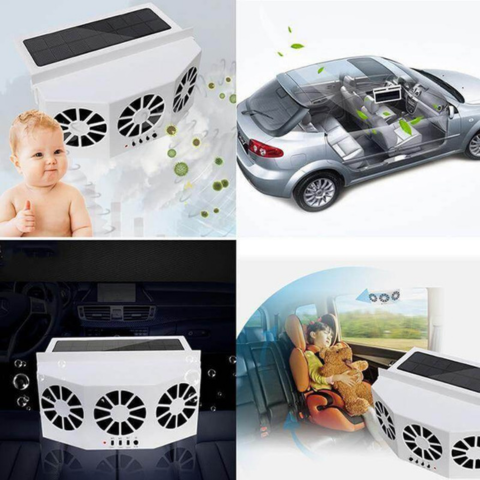 Napelem Ventilátor Autóhoz – Ideális Nyáron 