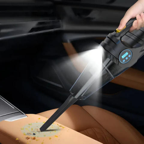 Aspirateur De Voiture Multifonction — Nettoyage Et Gonflage Instantanés