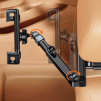 Stöd För Telefon Och Surfplatta För Bil – Justerbar Nackstöd Fäste 