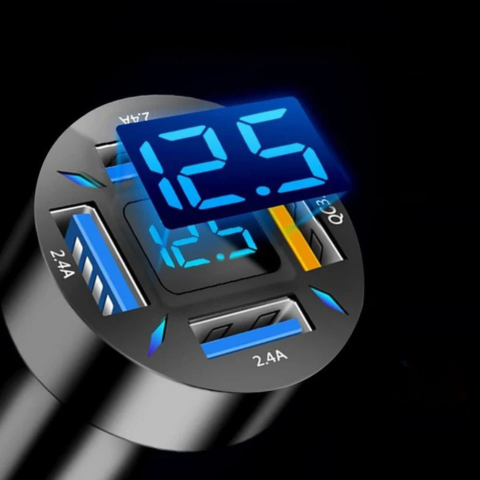 Universell og Multi-USB Sigarettlader 