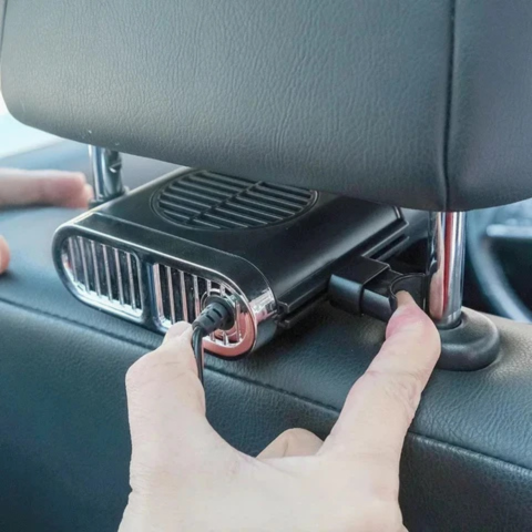 Mini Ventilateur À Fixer Pour Siège Auto – Idéal Pour L’Été