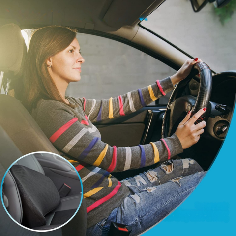 Auto-Kissen für Rücken und Sitz – Verstärkter Komfort 