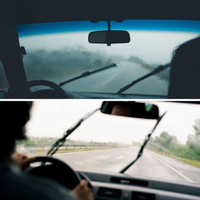 Vannavvisende frontrute – Sikker kjøring 