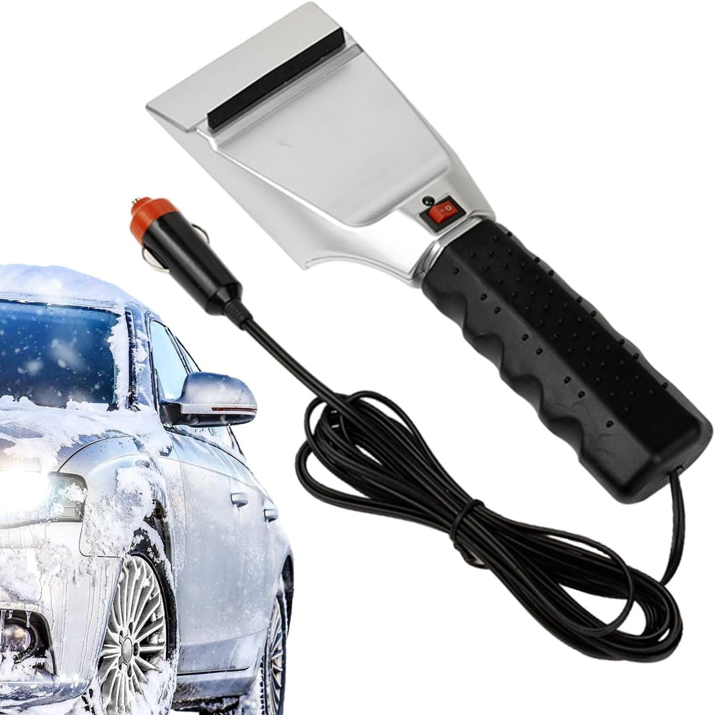 Elektrisk Iskrape 12V — Klar Frontvindu På Noen Minutter 