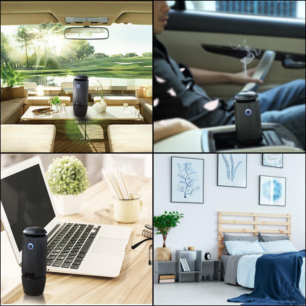 Draagbare Luchtreiniger Voor Auto — Frisheid En Welzijn Tijdens De Rit 