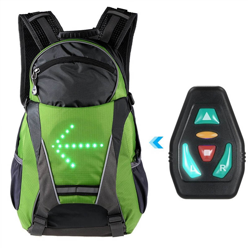 תיק גב עם שלט LED 